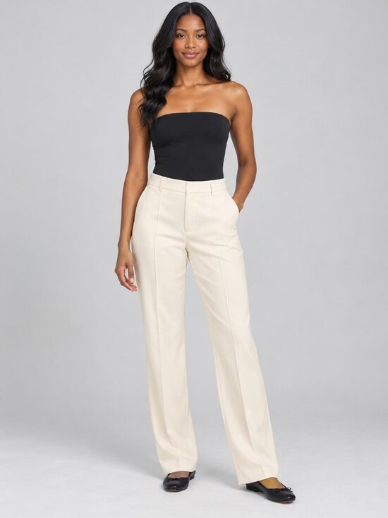 Zara Tops - Zara Black Strapless Bodysuit S Tube Top Snap Closure Minimalist